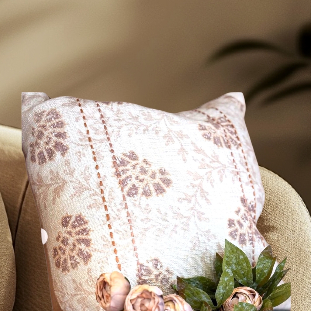 Elegant Muted Tones Accent Pillows (Set Of 2) - Picture 2 of 3